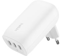 Boostcharge 3 Port Usb-C Mains Charger With 67W Pps (For Usb-C Pd 3.1 Devices Like Iphone 16 (All Models), Macbook Pro, Airpods, Galaxy, Etc., White)