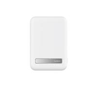 Belkin BoostCharge Pro - Banque d'alimentation sans fil - magnétique avec Qi2 - 10000 mAh - 15 Watt - Fast Charge, PD - 2 connecteurs de sortie (magnétique, 24 pin USB-C) - sur le câble : USB-C - blan