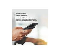 Belkin BoostCharge Pro Batterie Externe Magnétique sans Fil 5000mAh avec Qi2, Chargeur Portable Compatible MagSafe, Support intégré, Batterie Portable pour iPhone 16, iPhone 15, 14, 13, etc., Noire