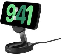 Boostcharge Pro Foldable Magnetic Wireless Charger, 15w Qi2 Charger, Qi2 Charging Stand, Magsafe Compatible Induction Charger, For Apple Iphone 16/15/14, Airpods Pro - Black