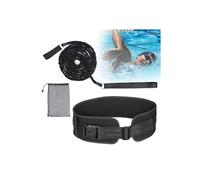 Boosteady Ceinture de Natation Réglable Large et Épaisse: Accessoire Piscine Ceinture de Flottaison 4M aux Adultes et Adolescents, Elastique de Nage Piscine pour Nage Contre Courant