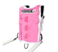 BOOSTEADY Harnais de Ski pour Enfant, Sangle Ski avec Laisse Réglable & Boucle en Métal, Harnais d'Entraînement pour Ski et Snowboard en Forme de Dinosaure, Enseignement du Contrôle la Vitesse, Rose