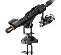 BOOSTEADY Repose Canne a Peche 360° Rotatif, Support Canne a Peche avec Pique Conique Démontable, Support de Canne à Pêche pour Plage et Rivage