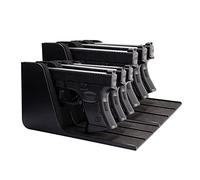 BOOSTEADY Support Armes, Support de Stockage d'Armes à Feu, Support de Pistolet pour Rangement de 3 Pistolets, Porte Fusil de Chasse, Accessoires d'Armes à Feu, 2PCS