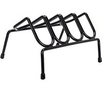 BOOSTEADY Support de Pistolet pour Fusil de Chasse, Support d'Armes pour Stockage de 4 Fusils, Porte Fusil de Chasse en Caoutchouc Antidérapant, Support Robuste pour Fusil Airsoft Arme à Feu, Noir