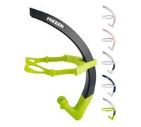 BOOSTEADY Tuba Frontal Natation Diamètre XL: Accessoires Piscine Tuba Plongée de Sangle Ajustable Homme/Femme, Swim Essentials avec Embout Silicone et Clapet Anti-Retour pour Entraînement Fluide