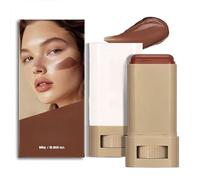 Boosted Skin Tint Balm, Solid Tinted Moisturizing Contour Stick Foundation Face, Even Skin Tone Portable Moisturizing Essence Stick, Create a Natural Look (02#)