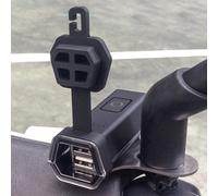 Booster 12/24V Chargeur USB, noir pour homme