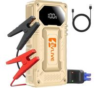 Booster 2000A 12V Jusqu’9L Essence/8 5L Diesel Powerbank LED 3 Modes IP67 Câble Intelligent USB-C