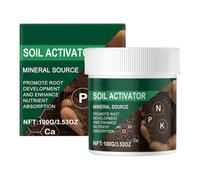 Booster Activateur De Sol - Engrais Nutritif Pour À Action Rapide | Améliorateur De Sol Ďe Jardin 100 G, Amélioration Đe La Santé Du Śol Biologique, Traitement D́e Rappel D̄e Nutriments Pour L