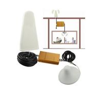 Booster Amplificateur Telephone Repeteur Gsm / Wcdma Signal Booster + Antenne (Outdoor/Indoor), Couverture : 200 Metres Carres