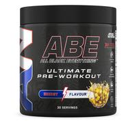 Applied Nutrition ABE Pré-Entraînement - All Black Everything Poudre Pre Workout à Base de Citrulline, de Créatine et de Bêta-Alanine, Énergie (375 g (Lot de 1), Energy Flavour)