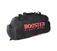 Booster B-Force - Sac de Sport et Sac à Dos 2 en 1, Sac de Gym Robuste en Polyester 600D, déperlant, idéal pour Les Arts Martiaux, Le Fitness, l'entraînement et Les Voyages - Noir/Rouge - Grand