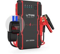 Booster Batterie - UTRAI - Jump Starter 1000A - Portable - Détection Intelligente - Écran LCD
