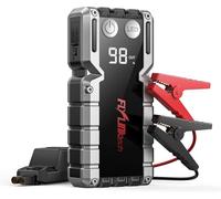 Booster Batterie Voiture 5000A (Jusqu'À 9.0L Essence Ou 8.0L Gazole)Batterie De Démarrage De Portable 12V Avec Câbles De Démarrage