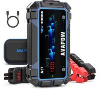 Booster Batterie Voiture AVAPOW 4000A - Booster Portable 12V (Moteurs ≤10L Essence/Diesel) - Charge Rapide PD 60W - Compact & Léger