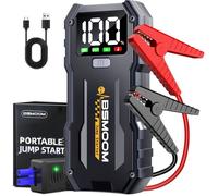 Booster Batterie Voiture Portable BSMOOM 5000A Démarreur USB LED