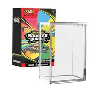Booster Bundle Coque en acrylique pour Mega Evolution, Pitch Black/Ascended Heroes/Perfect Order/Chaos Rising, N52 Couvercle magnétique transparent, boîte de rangement de protection PTCG de 5 mm