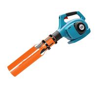 Booster d'air pour souffleur de feuilles, accessoire de booster d'air à haut débit, extension de buse turbo, amplificateur de buse universelle pour un nettoyage plus rapide de la pelouse de la cour