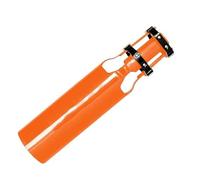 Booster d'air pour souffleur de Feuilles, Fixation de buse de souffleur de Feuilles pour Buses de 2 à 4 Pouces, accélérateur de Flux d'air sans Fil pour Le Nettoyage de la pelouse et de l'allé Orange