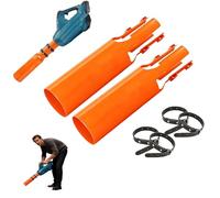Booster d'air pour souffleur de feuilles, fixation universelle de buse de souffleur de feuilles, accélérateur de flux d'air facile à installer, augmente la vitesse et l'efficacité de l'air (02#)