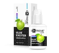 Booster de colle d'extension de cils | Extreme Look "Green Apple" | Accélérateur et activateur | Accélérateur | Accélérateur de colle | Résistant aux variations environnementales | Sûr et confortable
