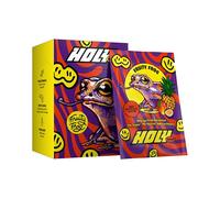 Booster de jeu HOLY Energy Boîte d'essai de 10 “Fruity Frog” avec goût de mangue, maracuja & ananas | 10 portions avec NewCaff & extrait de thé vert | Focus Drink | Vegan avec arômes naturels