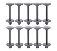 Booster de pâte à souder, conception ergonomique, Type seringue, de soudage pour souder le matériau ABS, 10 pièces