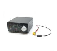 Booster de puissance portable à ondes courtes 12-15 V 100 W avec filtre passe-bas à 4 niveaux 2 MHz-30 MHz pour protocoles boîtier en alliage d'aluminium avec système de refroidissement intelligent