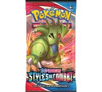 Booster de 10 cartes Pokémon Epée et Bouclier 05 Styles de Combat Modèle aléatoire Multicolore G