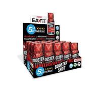 EAFIT BOOSTER SHOT Mangue – Présentoir 20 x 60 ml – 5h d'énergie – Sans sucre