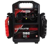 KS Tools - 550.1870 - Booster Hybride 12V - 3800A - Démarrage Puissant pour Véhicules Essence et Diesel - Technologie Condensateur et Batterie - Idéal pour VL et VUL
