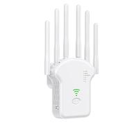 Booster Internet pour Le WiFi | Extension du Reseau - Booster WiFi Double Bande À Longue Portée pour Usage en Lieu De Travail, en Extérieur, À La Maison, Et en Camping Car