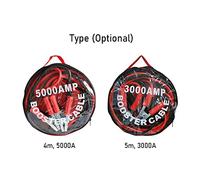 Booster Jumper Câble Heavy Duty 3000A D'alimentation de Secours Démarreur de Batterie pour Batterie De Voiture Jump Démarrage Batteries Mortes 16ft