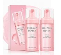 Booster moussant aux peptides de collagène encapsulés en liposomes | Micro-Bubble Foam Essence | Micro-Bubble Foam Essence for Elasticity & Plumping, Hydration & Skin Prep Boost