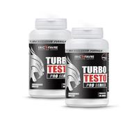 BOOSTER MUSCULATION Turbo Testo Pro Series - Puissance Maximale - Boost les Performances - Puissance, Endurance, Entretient Musculaire, Prise de Masse - Programme 60J -Laboratoire Français Eric Favre