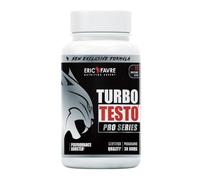 BOOSTER MUSCULATION Turbo Testo Pro Series - Puissance Maximale - Booste les Performances - Puissance, Endurance, Entretien Musculaire, Prise de Masse - Programme 30J - 120 Comprimés - Eric Favre