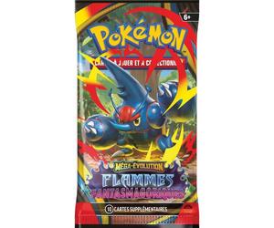 Booster Pokémon EV12 Méga-Évolution: Flammes Fantasmagoriques 10 cartes Multicolore