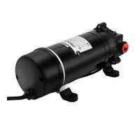 Booster pompe 220v pompe auto-amorçante domestique petite électrique eau du robinet silencieuse booster pompe tuyau d'aspiration 3 chambre membrane noir