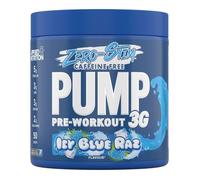 Booster sans caféine Applied Nutrition - Pump 3G Zero Stim Pre-Workout - Icy Blue Raz 375g