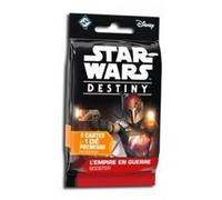 Booster - Star Wars - Destiny - L'Empire En Guerre - 1 Dé Premium - 5 Cartes - 8 ans et plus