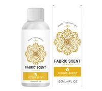 Boosters À Senteur Pour Le Linge 120 ml de Parfum d'Agrumes Longue Tenue et | Éliminateur D'Odeurs Pour Textile pour Tissus d'Intérieur Canapé Tapis Literie Maison Appartement Dortoir