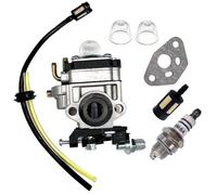 BOOSTI Carburateur avec filtre à essence et tuyau pour aspirateur à feuilles Fuxtec FX-LBS126 / FX-LB133T