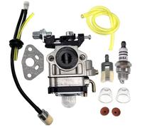 Boosti Ensemble de carburateur avec joint et bougie d'allumage pour souffleur à feuilles Fuxtec FX-LB126 / FX-LBS126 / FX-LB133T