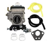 BOOSTI Kit carburateur avec tuyau de carburant pour débroussailleuse Einhell BG-BC 43/1 AS 1,7 CV / 1,24 kW BG -PT 3041