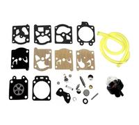 BOOSTI Kit de réparation de membrane avec pompe d'amorçage, tuyau de carburant pour carburateur Dolmar 109 100 102 110 111 115 PS-43 PS-52 PS-330 PS-340 PS-400 Walbro WA/WT