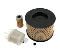 BOOSTI Lot de 3 filtres à air et à carburant pour Hatz 1B20 1B27 1B30 1B20V 1B30V Ammann Bomag - Remplace 5042600 50539200 1635210