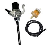 BOOSTI Robinet de carburant M16 x 1 avec tuyau de carburant pour Simson S50 S51 S53 S70 S83 SR1 SR2 MZ ETZ TS ES 125 150 250 251