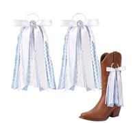 Boot Bow - 2-piece Removable Western Decorative Shoes Charm