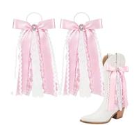 Boot Bow | 2-piece Removable Western Decorative Shoes Charm | Summer Boot